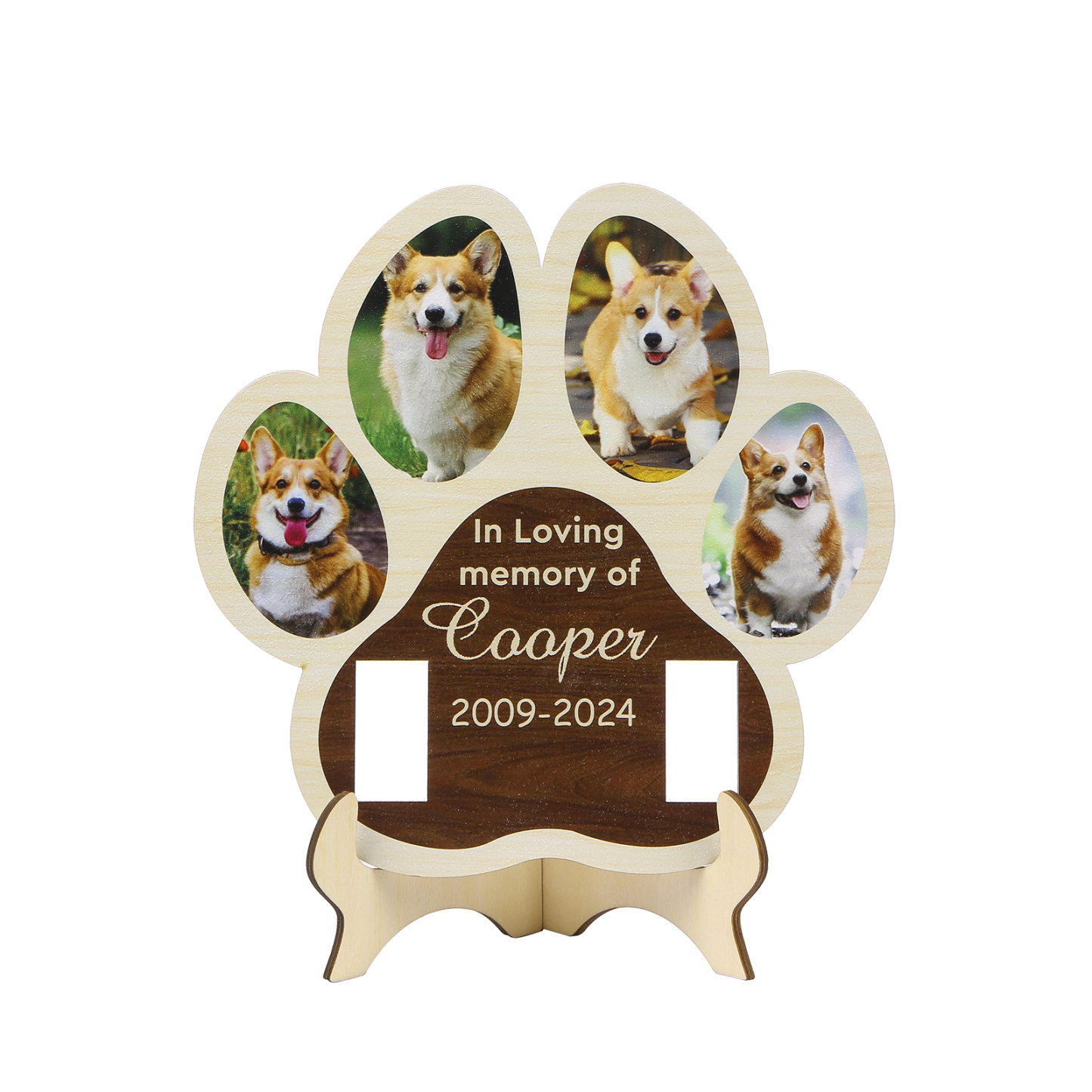 Personalized Pet Memorial Wooden Plaque A Loving Tribute to Cherished Pets