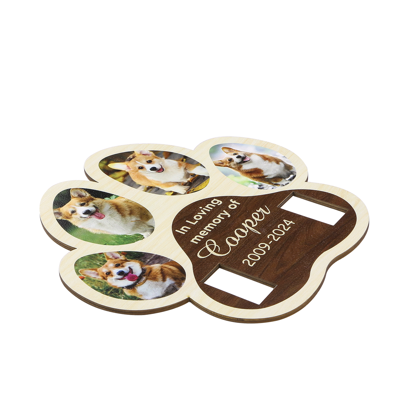Personalized Pet Memorial Wooden Plaque A Loving Tribute to Cherished Pets