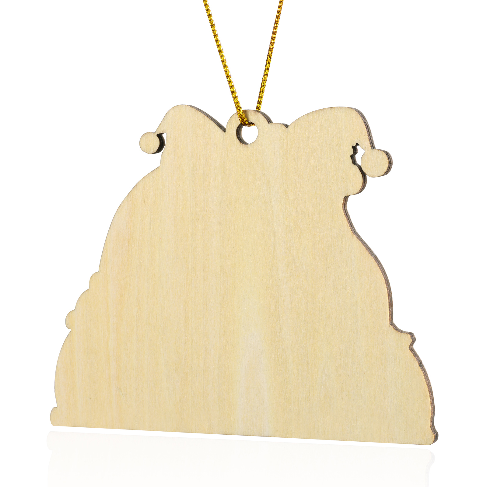 Personalized Wooden Bear Family Ornament with Custom 6 Names Heartwarming Christmas Gift