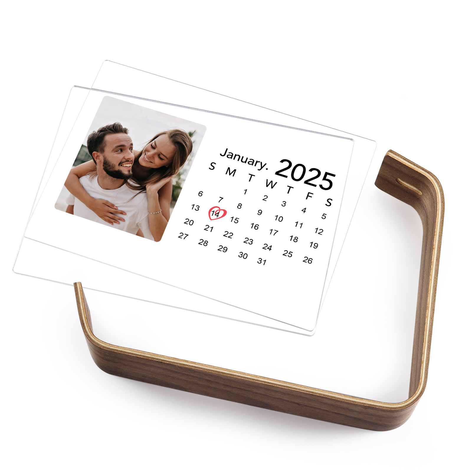 Personalized Photo Plaque Your Special Date Your Story Custom 1 Photo and 1 Date Valentine’s Day Gift