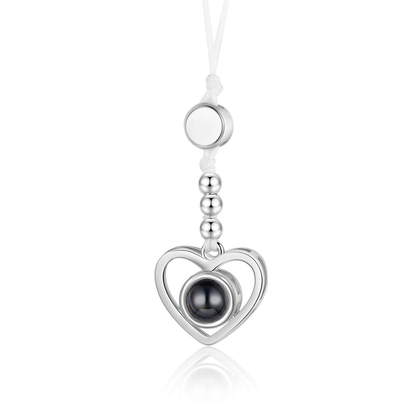 Personalized Projection Mobile Phone Strap Heart & Camera Shaped Gift 