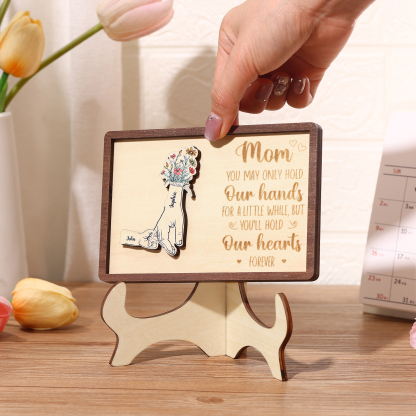 2 Names - Personalized Mother's Day Ornament Gifts for Mother
