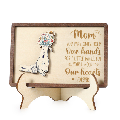 2 Names - Personalized Mother's Day Ornament Gifts for Mother