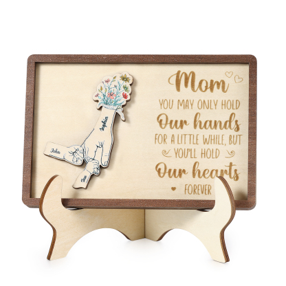 3 Names - Personalized Mother's Day Ornament Gifts for Mother