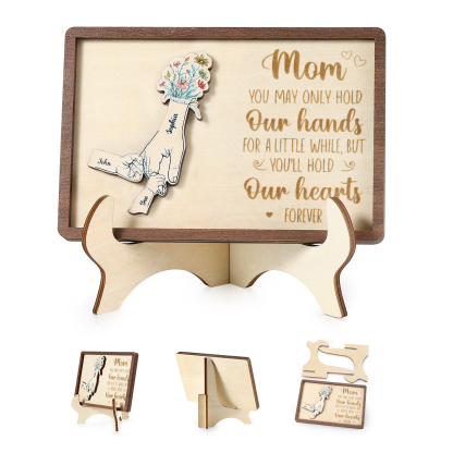 3 Names - Personalized Mother's Day Ornament Gifts for Mother