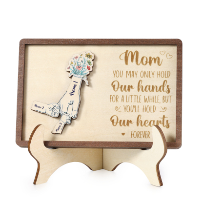 3 Names - Personalized Mother's Day Ornament Gifts for Mother
