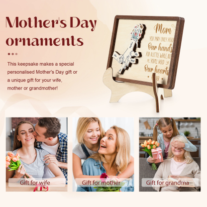 5 Names - Personalized Mother's Day Ornament Gifts for Mother