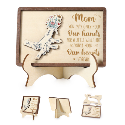 5 Names - Personalized Mother's Day Ornament Gifts for Mother