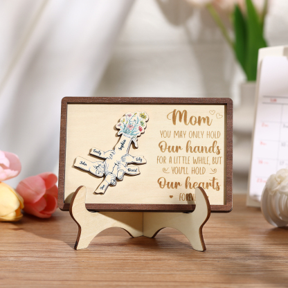 6 Names - Personalized Mother's Day Ornament Gifts for Mother