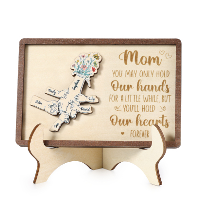 6 Names - Personalized Mother's Day Ornament Gifts for Mother