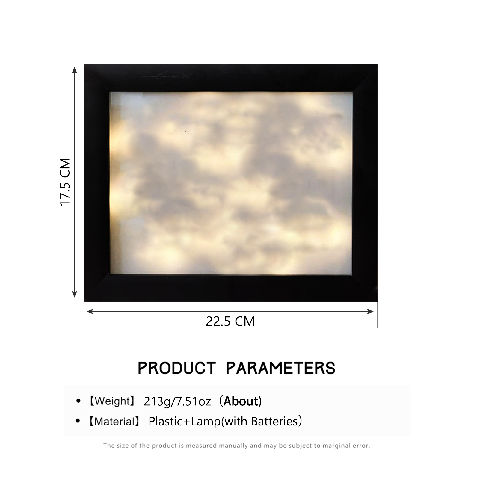 Personalized LED Light Frame for Couples – “I Love You Every Day”