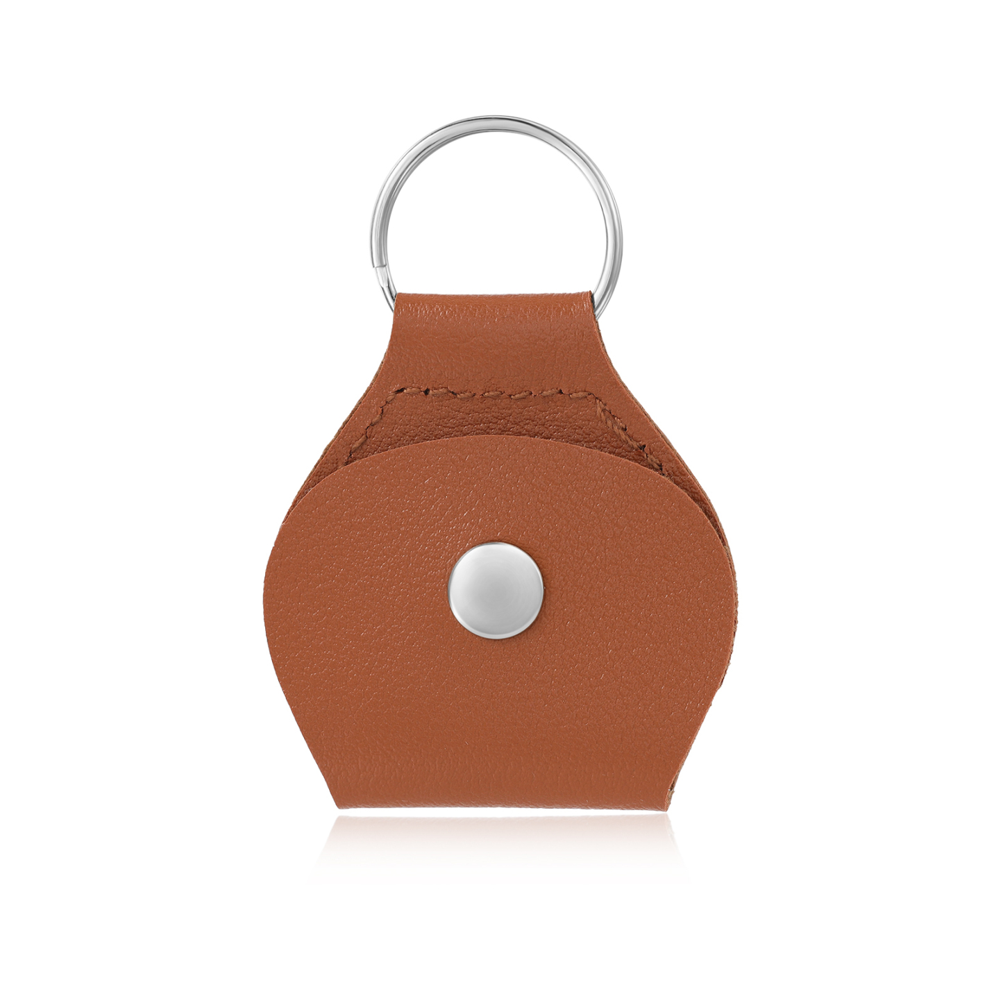 Personalised PU Leather Pocket Hug Keyring - Custom Text Keyring for Children -Back To School Gift | Jessemade