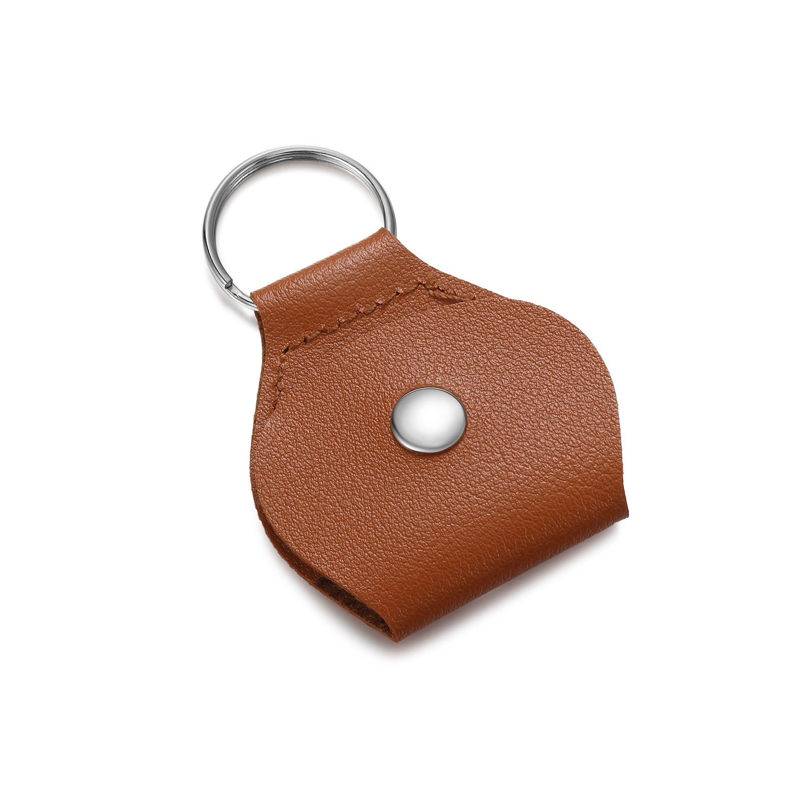 Personalised PU Leather Pocket Hug Keyring - Custom Text Keyring for Children -Back To School Gift | Jessemade