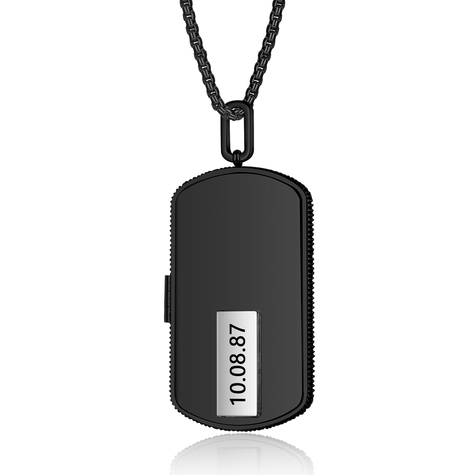 Personalized Engravable Photo Locket Necklace