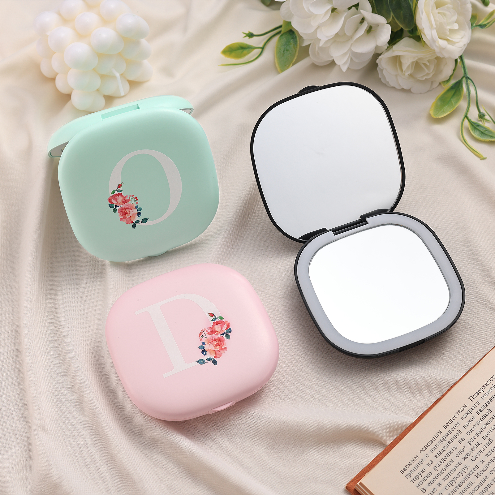 [Copy]Personalized Mirror Light Custom 2 Names Mirror Wall Decorations Infinity Love Couple Gifts