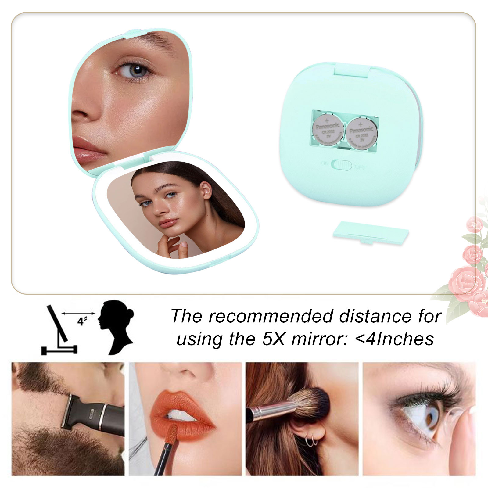 [Copy]Personalized Mirror Light Custom 2 Names Mirror Wall Decorations Infinity Love Couple Gifts