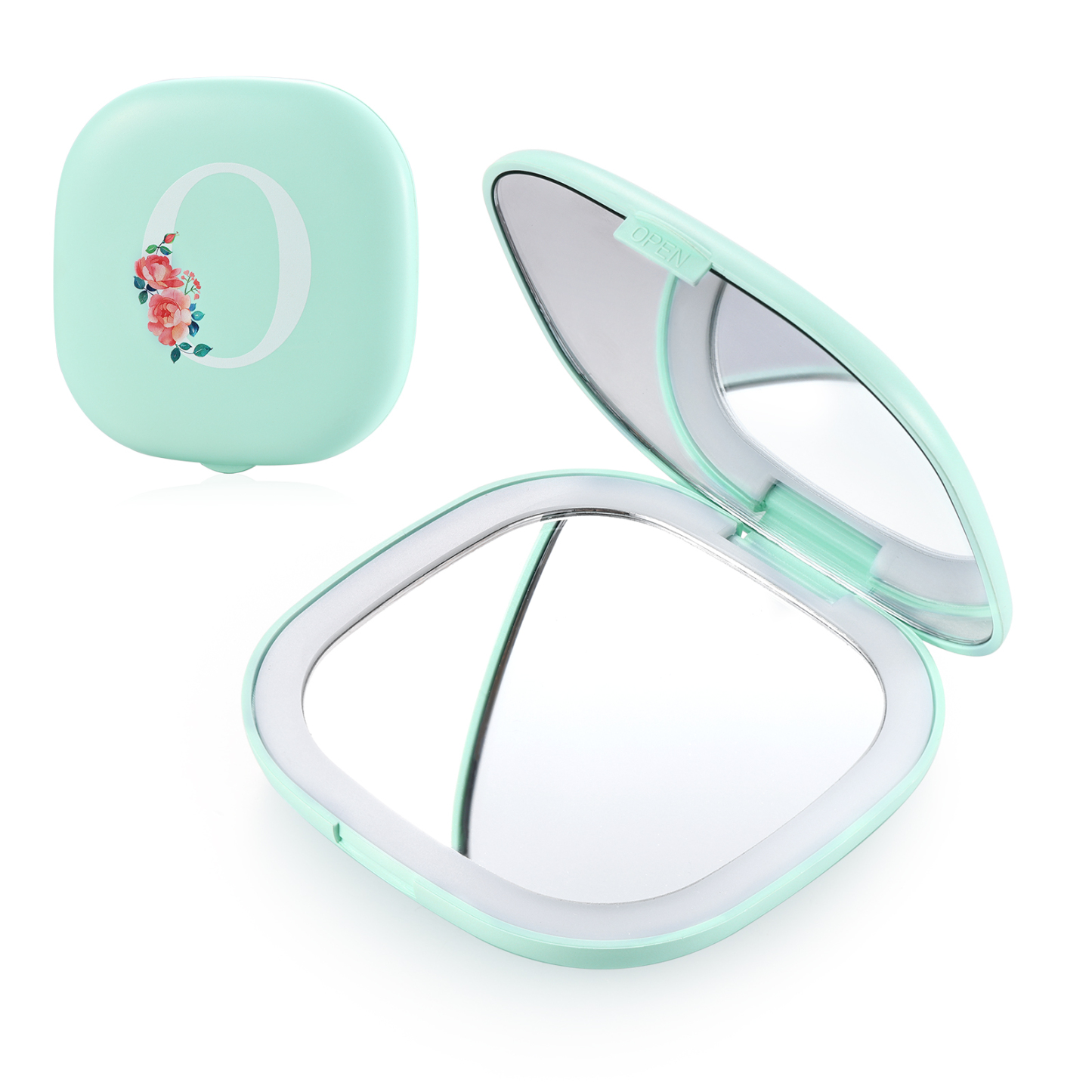 [Copy]Personalized Mirror Light Custom 2 Names Mirror Wall Decorations Infinity Love Couple Gifts