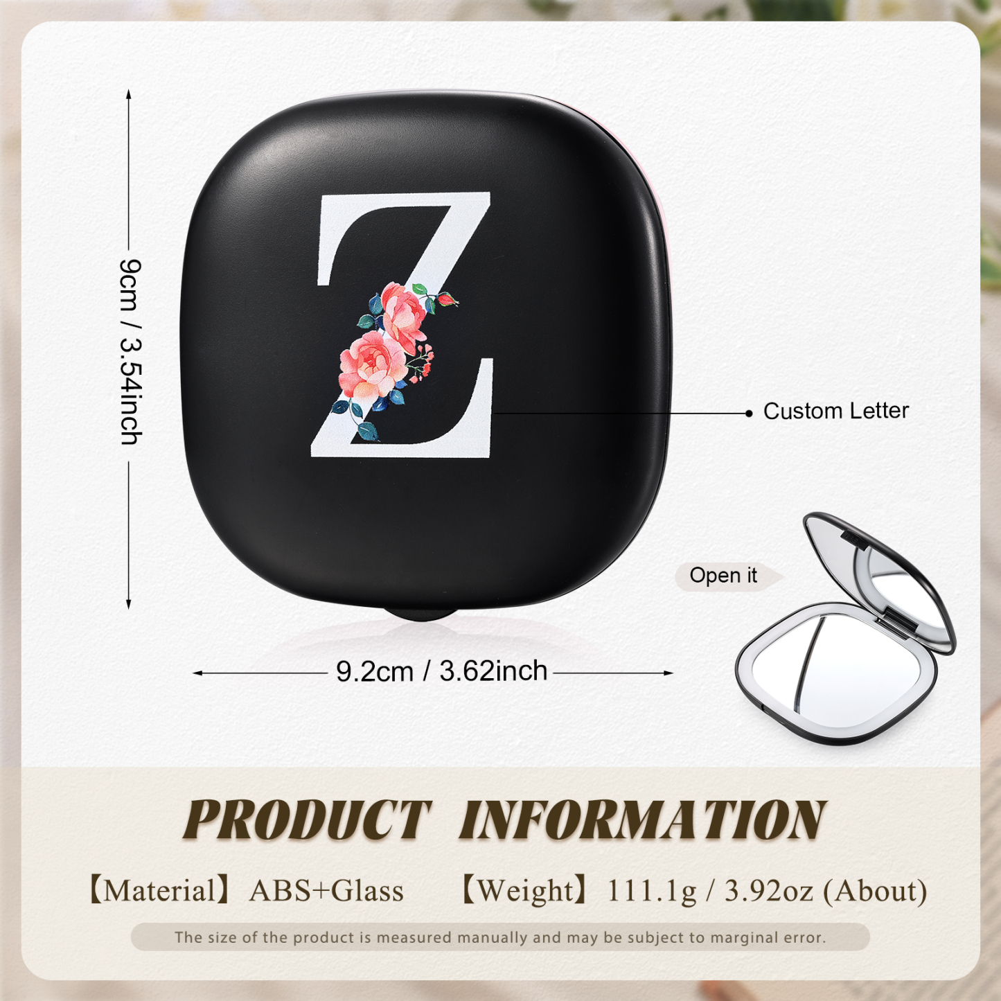 [Copy]Personalized Mirror Light Custom 2 Names Mirror Wall Decorations Infinity Love Couple Gifts