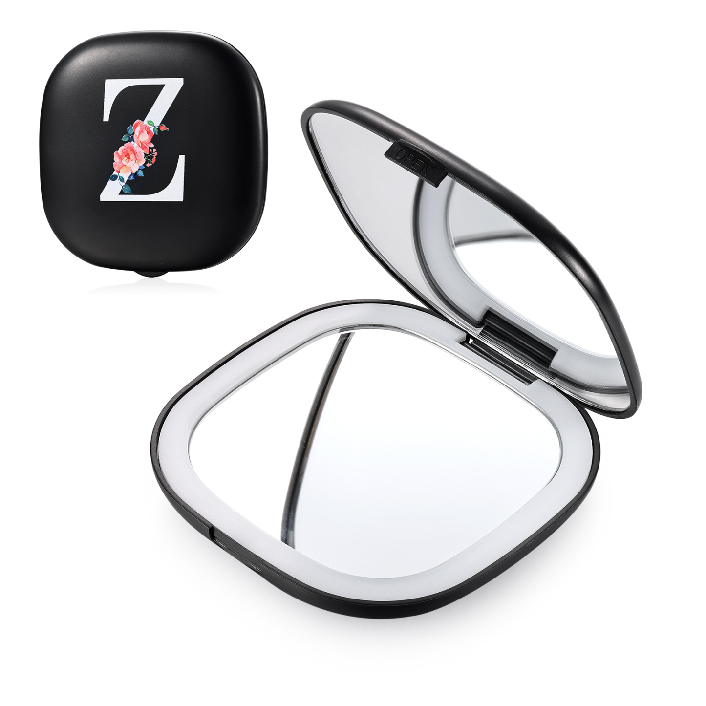 [Copy]Personalized Mirror Light Custom 2 Names Mirror Wall Decorations Infinity Love Couple Gifts