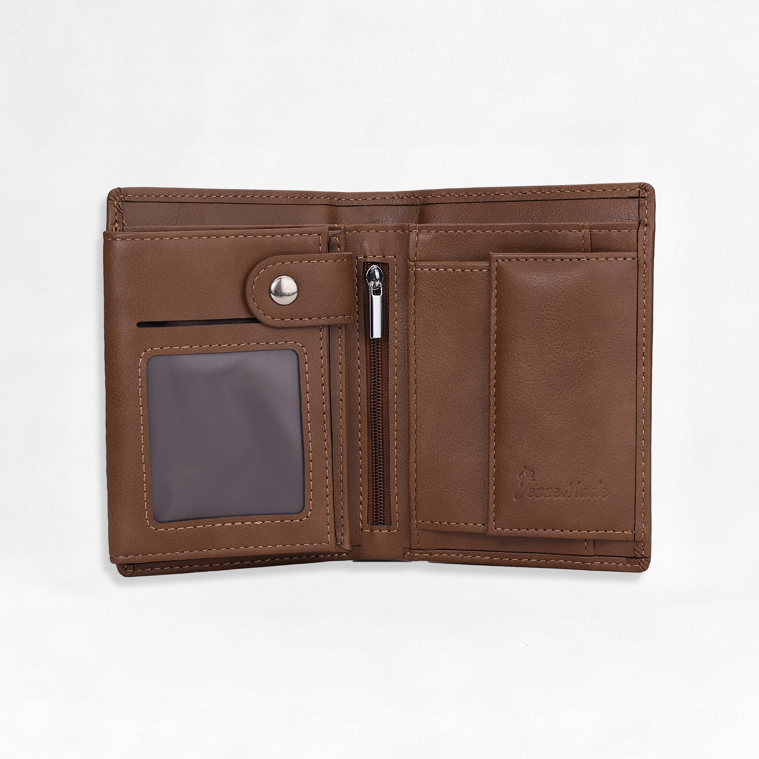 Personalized Dad Wallet with Custom 3-10 Names - “First a Husband, Then a Dad” Gift for Dad/ Husband | Lorajewel