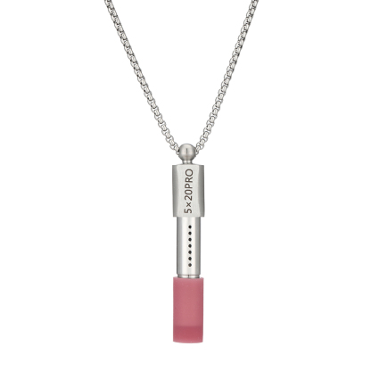 Adjustable Stainless Steel Breath Trainer Necklace