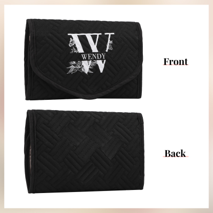 Personalized Name Multi-Functional Storage Jewelry Bag Custom Makeup Bag Jewelry Storage Gifts for Her