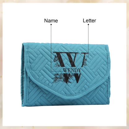 Personalized Name Multi-Functional Storage Jewelry Bag Custom Makeup Bag Jewelry Storage Gifts for Her