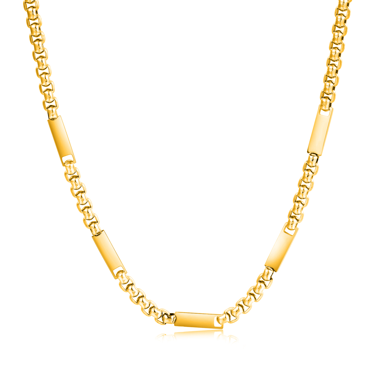 5 Names Personalized Father’s Day Necklace – Custom Engraved Chain for Dad | Lorajewel