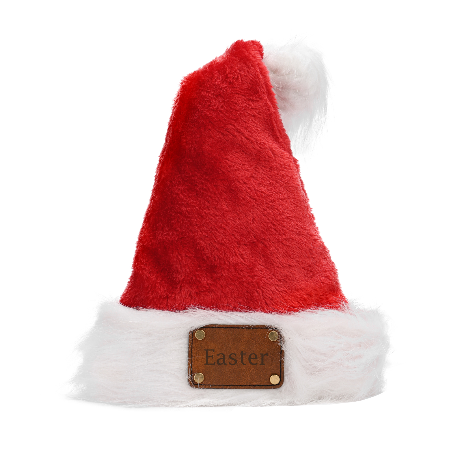 Christmas LED Santa Hat Personalized Name Customisable cosy light up gift for Xmas party Secret Santa for him her kids family |Lorajewel