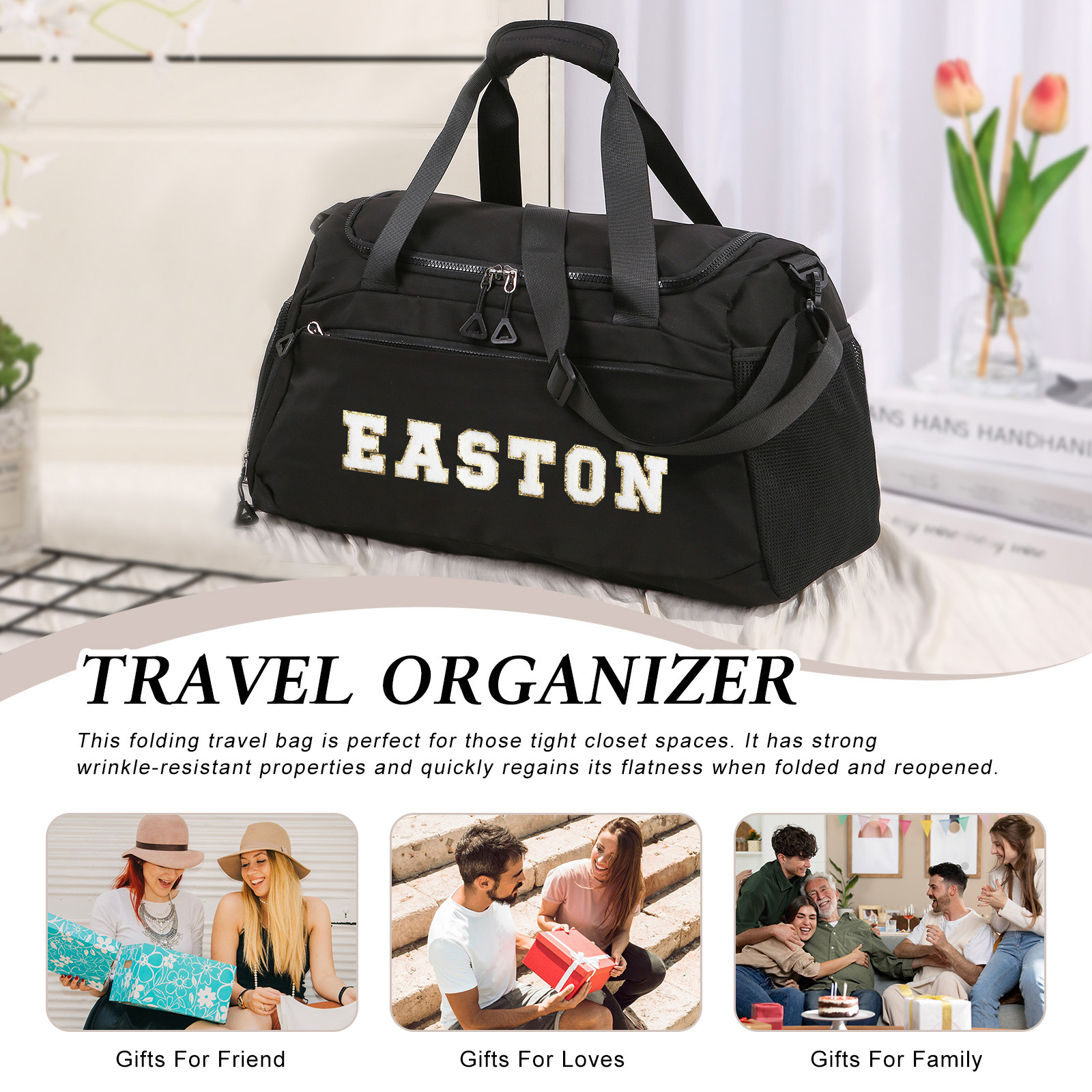 Personalized Duffel Bag with Custom Name The Perfect Sports & Travel Companion