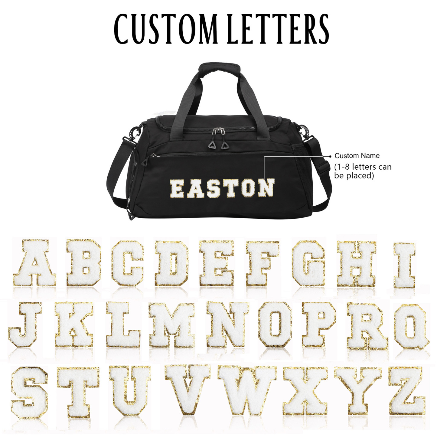 Personalized Duffel Bag with Custom Name The Perfect Sports & Travel C