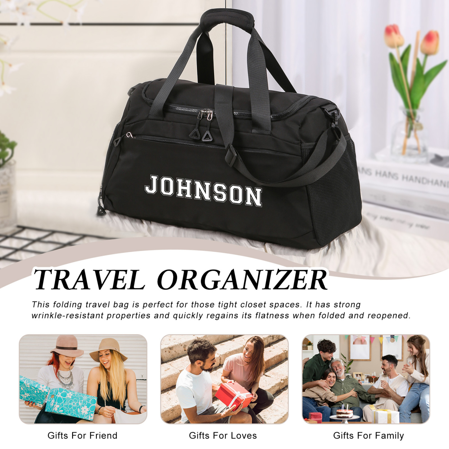 Personalized Duffel Bag with Custom Name The Perfect Sports & Travel Companion