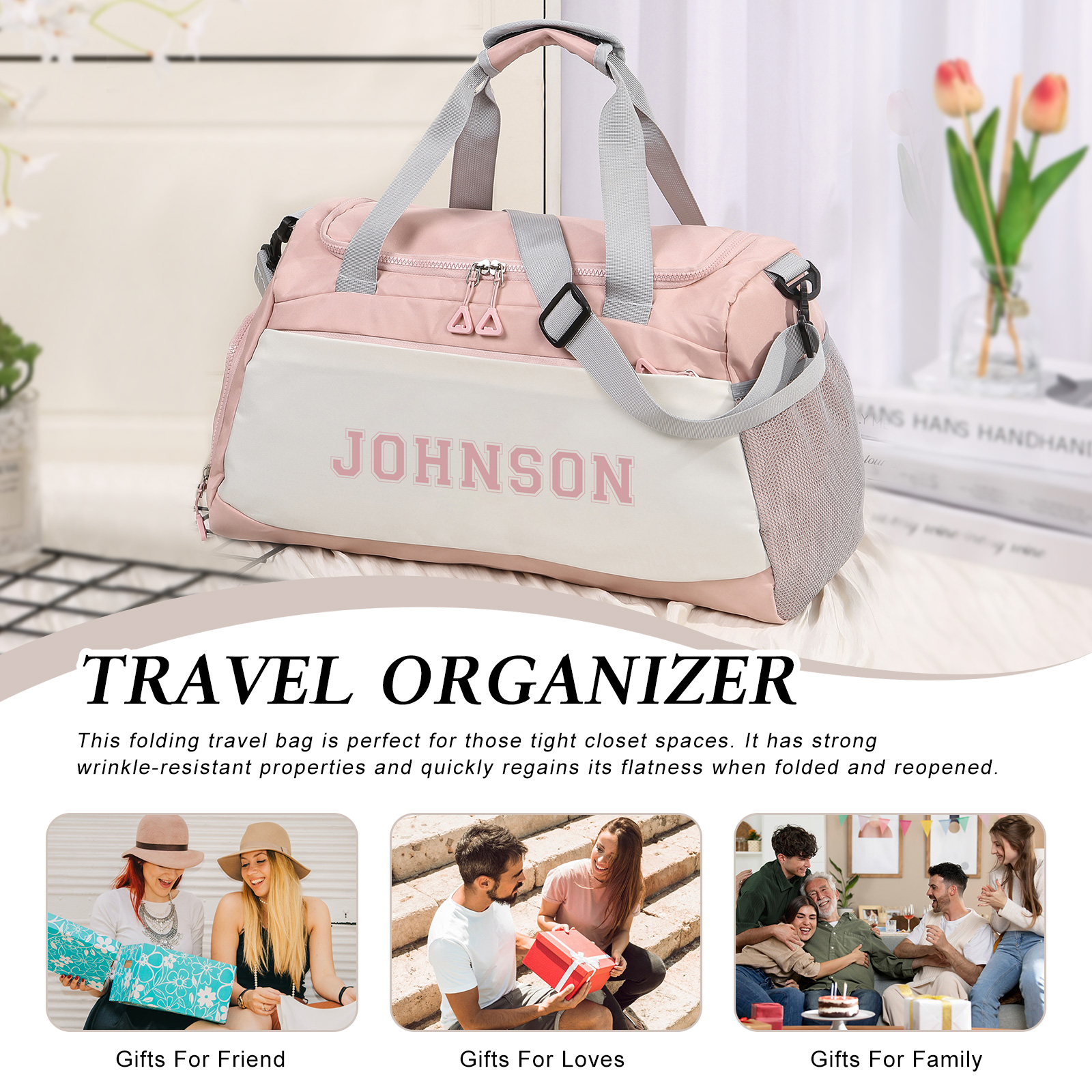 Personalized Duffel Bag with Custom Name The Perfect Sports & Travel Companion