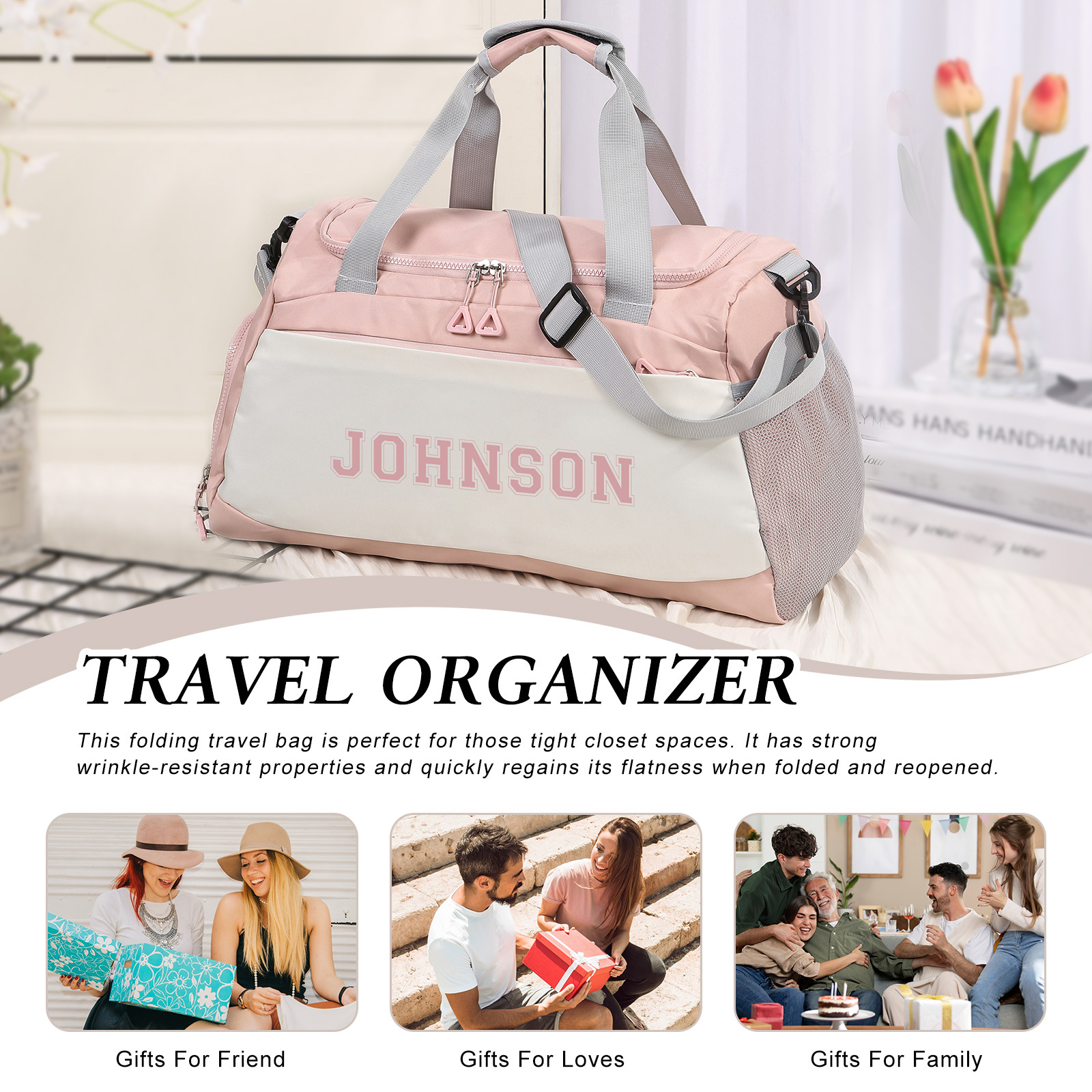 Personalized Duffel Bag with Custom Name The Perfect Sports & Travel Companion