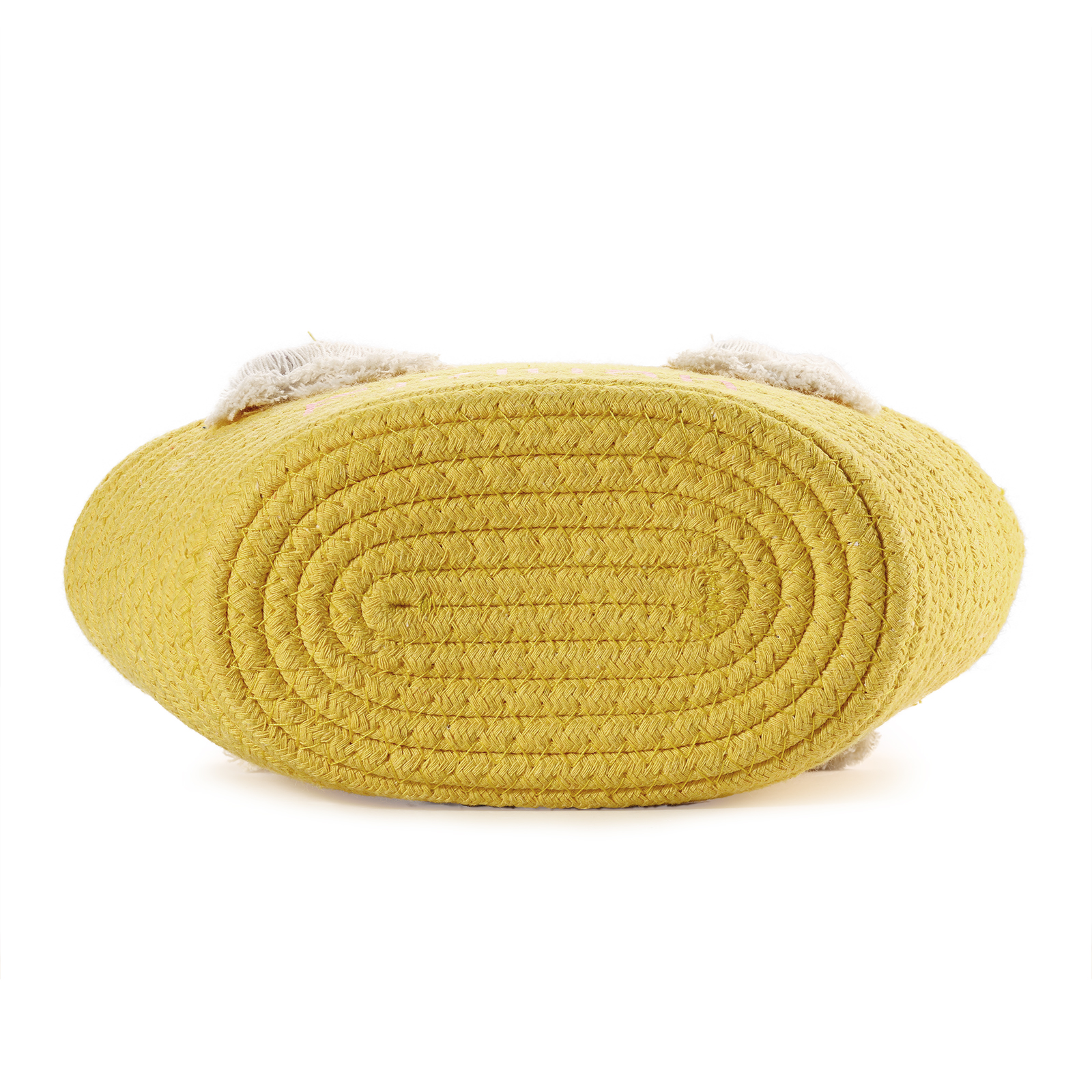 Personalized Name Handbag Cute Pink Pastel Rainbow Basket Rope Bag Kids Rainbow Purses Gift for Kids