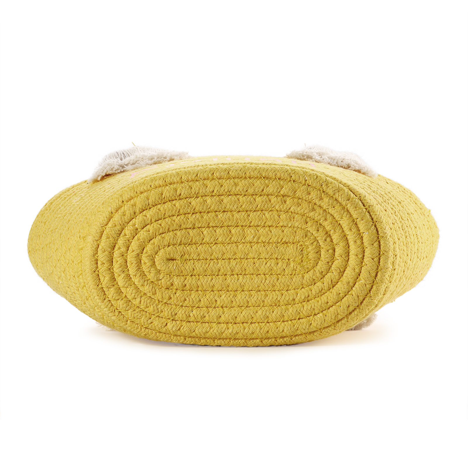 Personalized Name Handbag Cute Pink Pastel Rainbow Basket Rope Bag Kids Rainbow Purses Gift for Kids