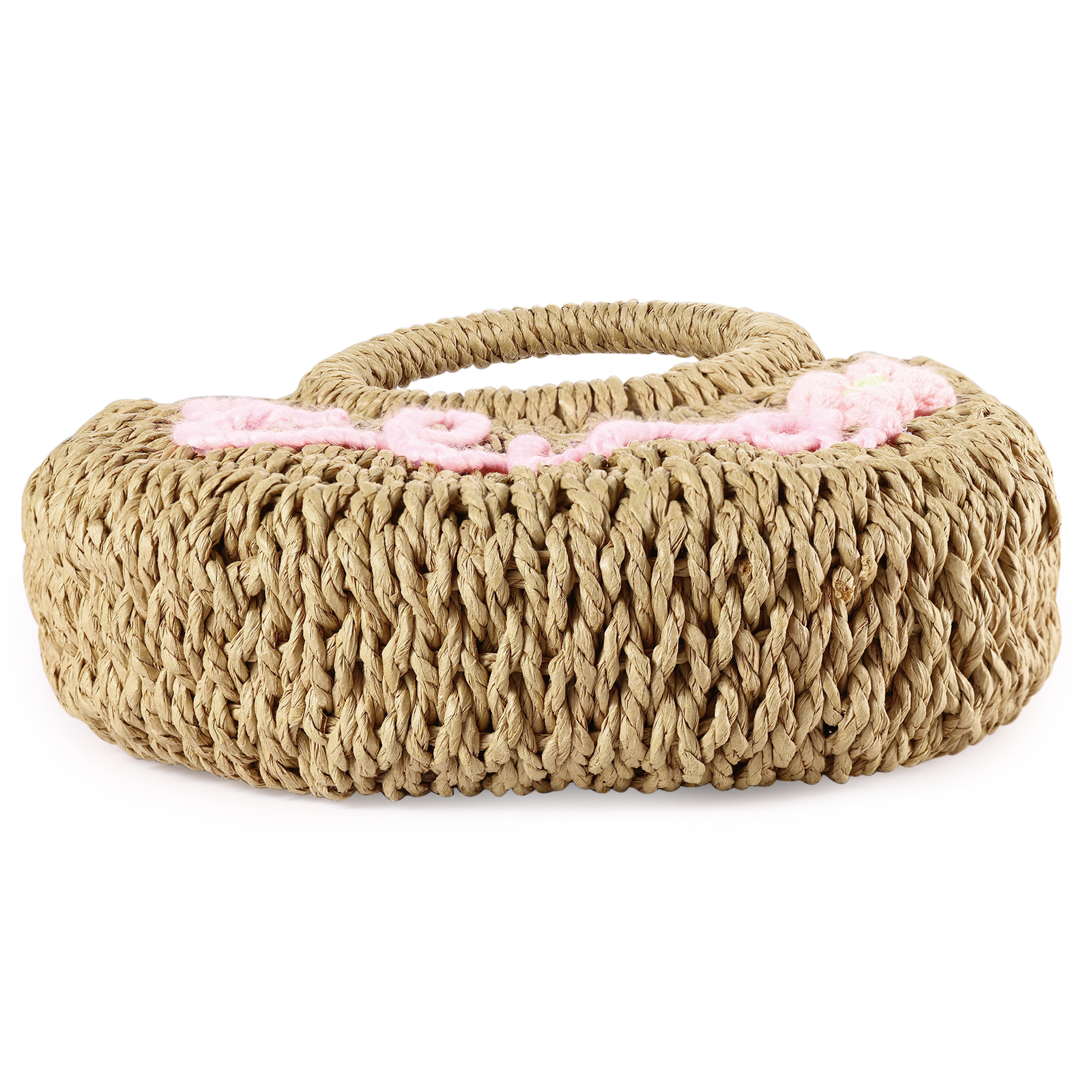 Personalized Name Straw Bags Custom Womens Straw Crossbody Bag Beach Handbag Gift for Her