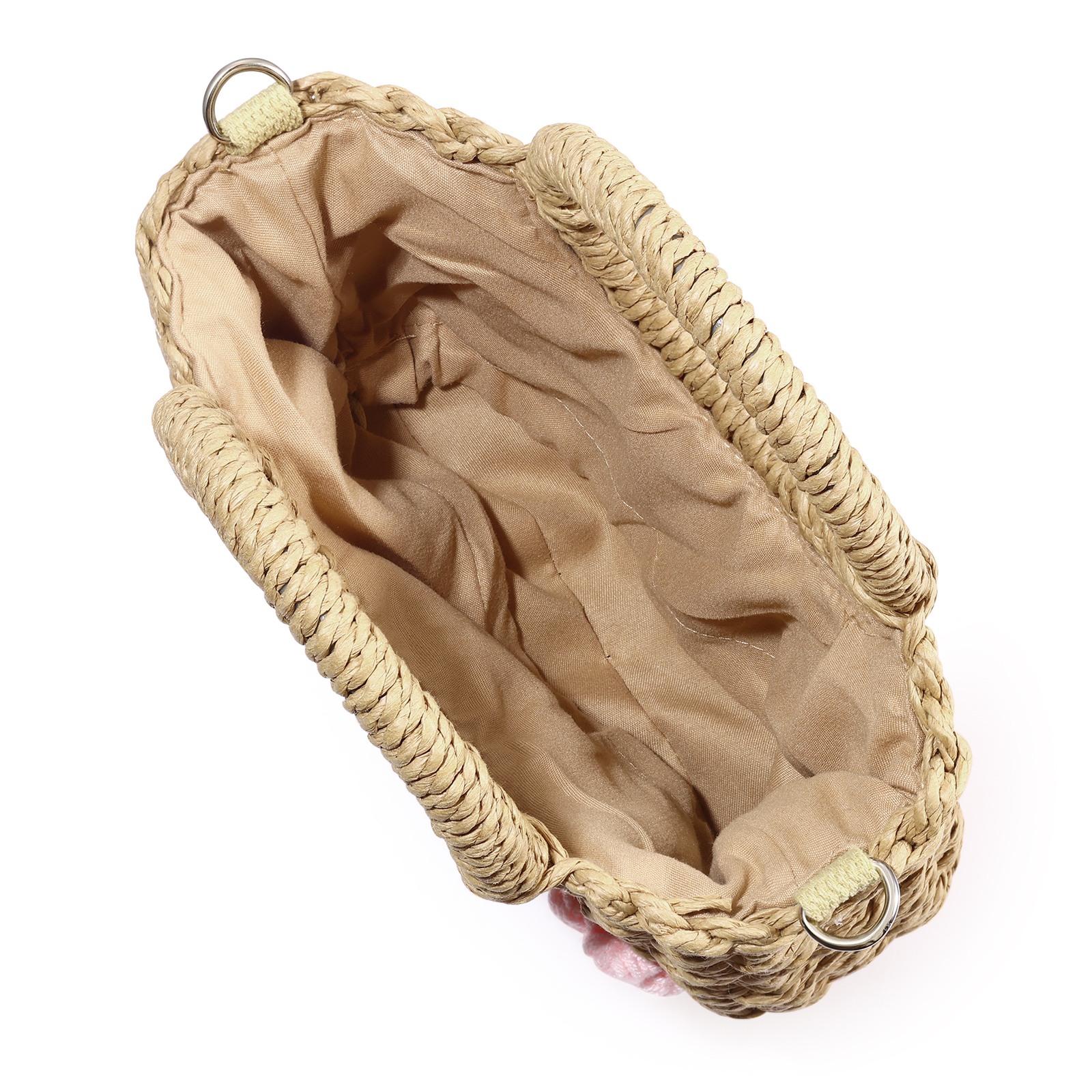 Personalized Name Straw Bags Custom Womens Straw Crossbody Bag Beach Handbag Gift for Her