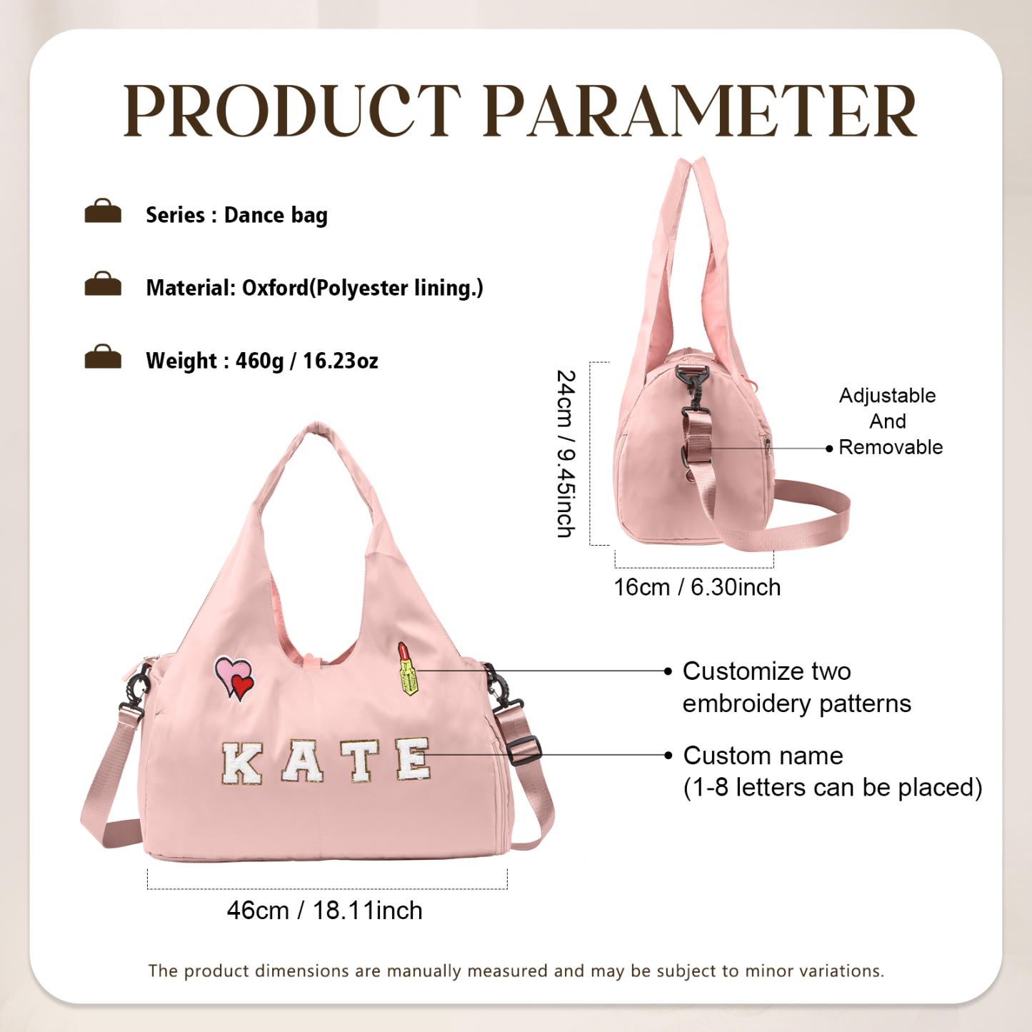 Personalized White PU Leather Small Sling Bag with Custom Initial Letter Crossbody Bag Gift for Girls | Lorajewel