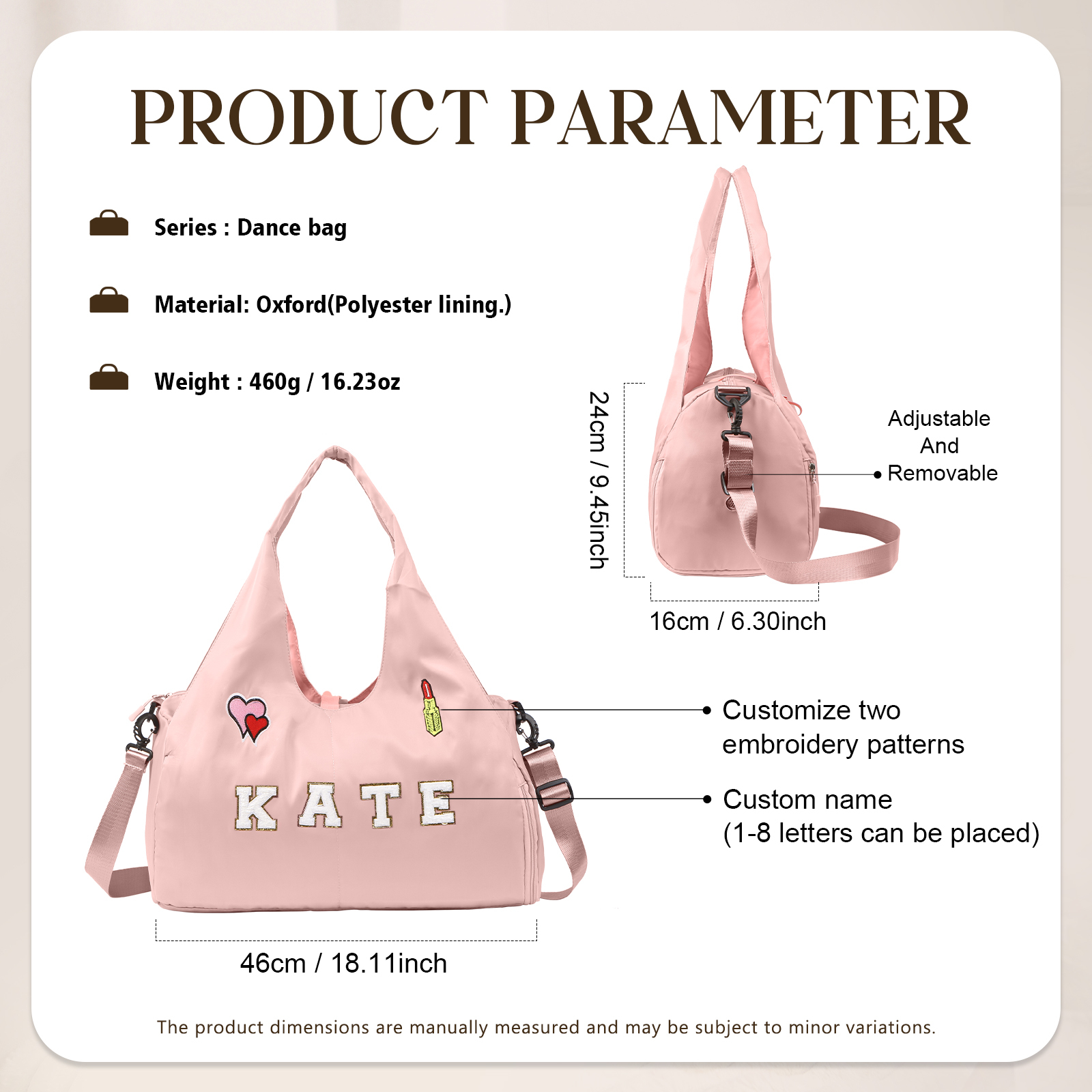 Personalized White PU Leather Small Sling Bag with Custom Initial Letter Crossbody Bag Gift for Girls | Lorajewel