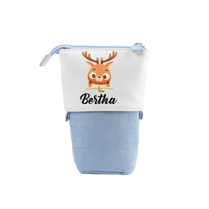 [Copy]Personalized Pencil Case Custom Name & Dinosaur Pattern Pen Pouch Back To School Gift for Boys Girls