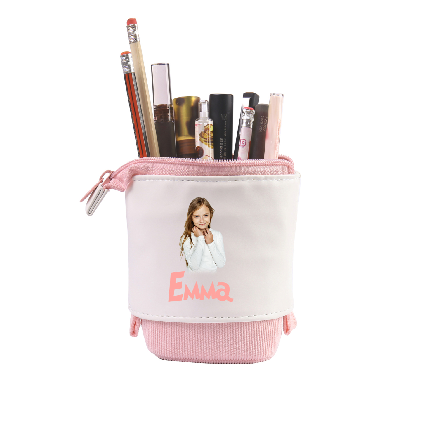 [Copy]Personalized Pencil Case Custom Name & Dinosaur Pattern Pen Pouch Back To School Gift for Kids