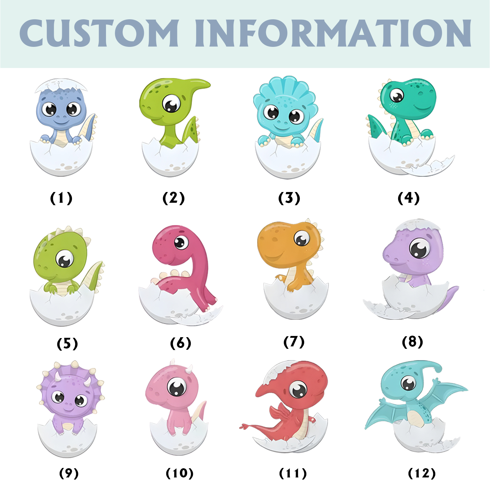 [Copy]Personalized Pencil Case Custom Name & Animals Pattern Pen Pouch Back To School Gift for Kids