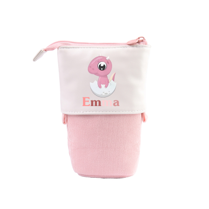 [Copy]Personalized Pencil Case Custom Name & Animals Pattern Pen Pouch Back To School Gift for Kids