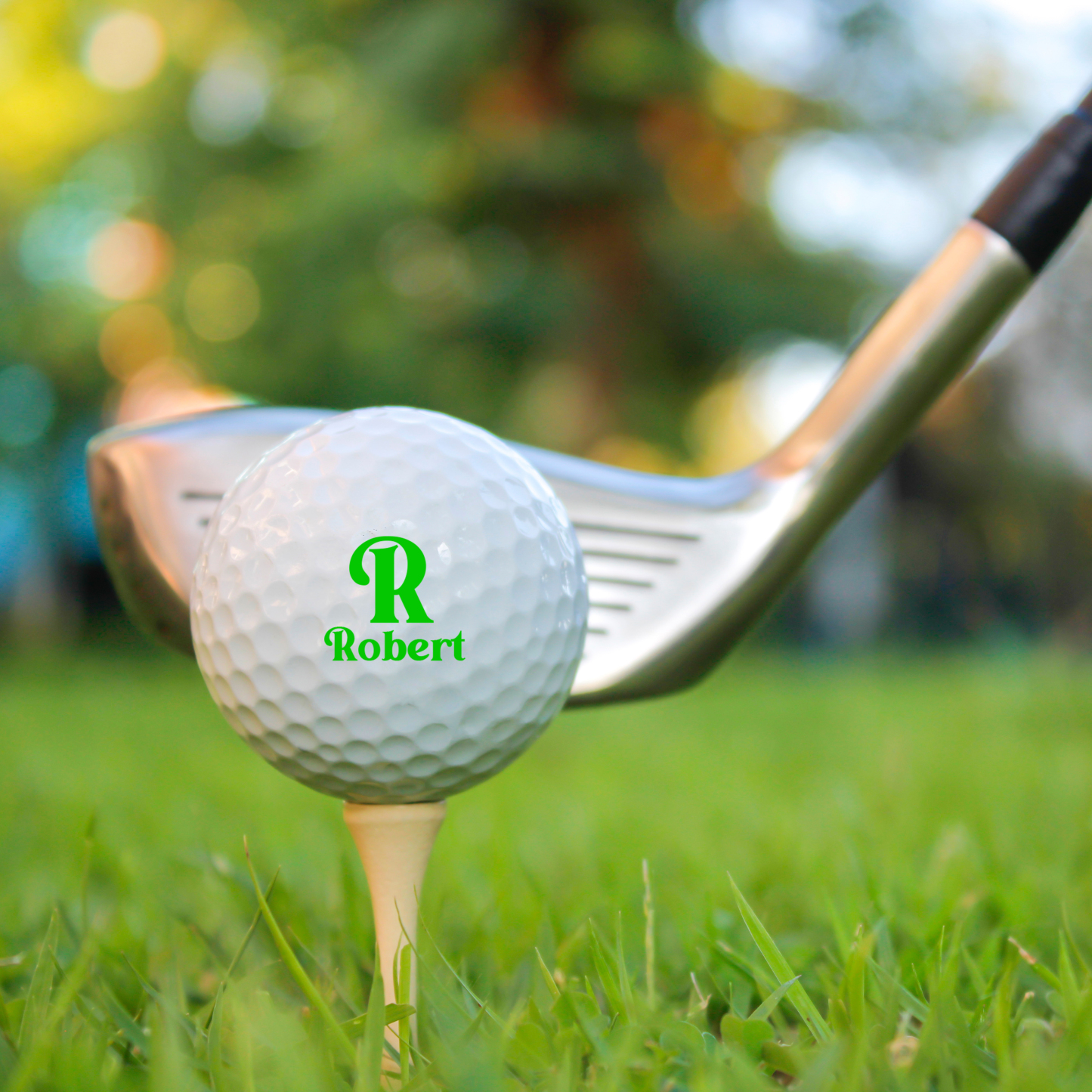 Personalized Wooden Golf Stamp Custom Golf Ball Marker Essential Golf Accessories Gift for Him