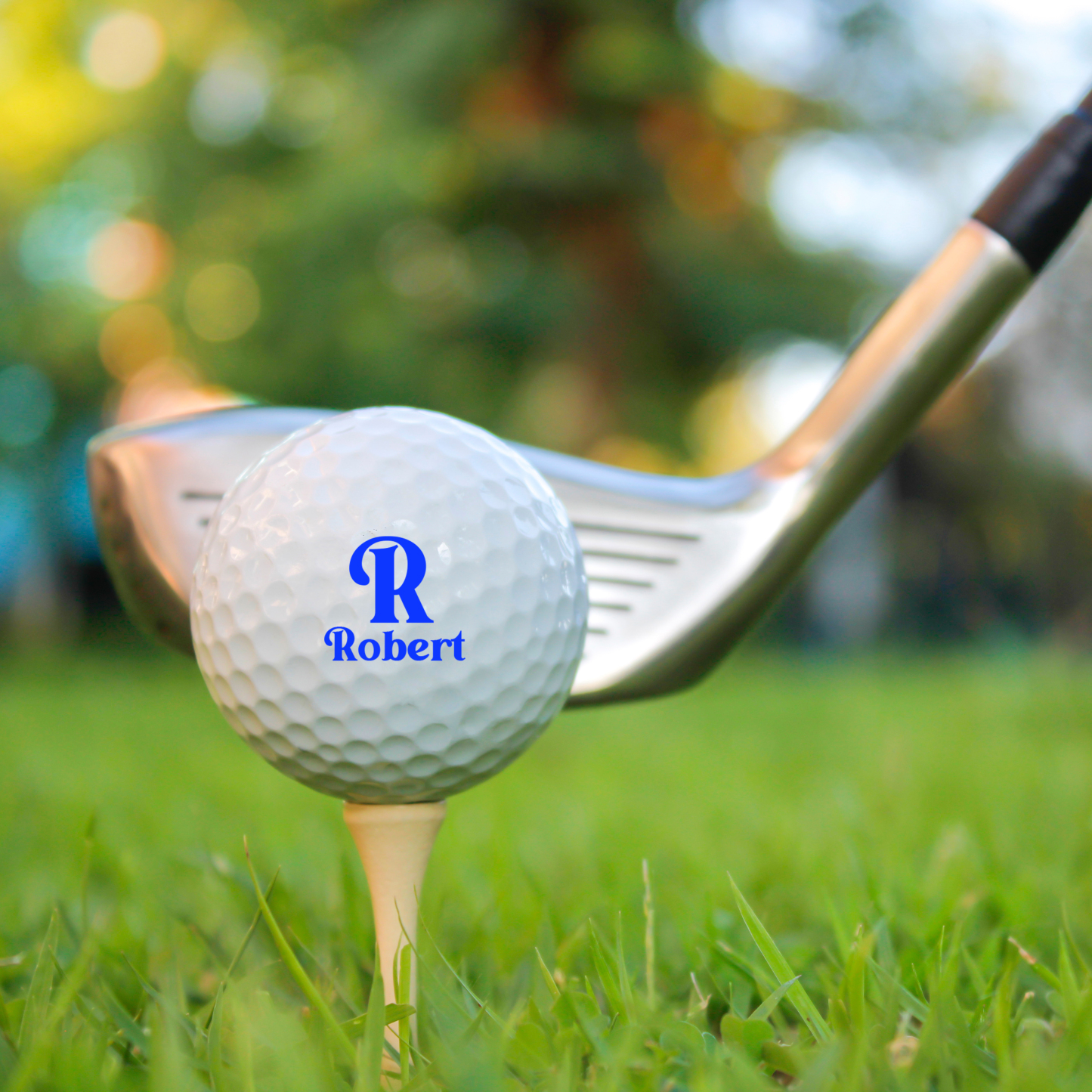 Personalized Wooden Golf Stamp Custom Golf Ball Marker Essential Golf Accessories Gift for Him