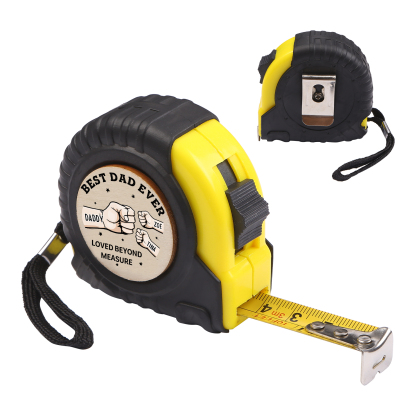 3 Names Personalized Tape Measure – Custom Father's Day Gift for Dad | Lorajewel