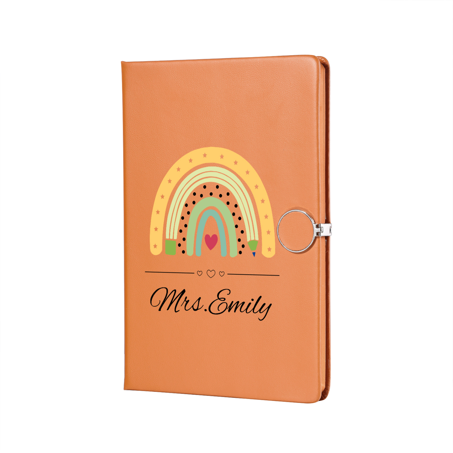 Personalized Rainbow A5 Notebook Gift Set with Name – Thoughtful Stationery Present | Jessemade