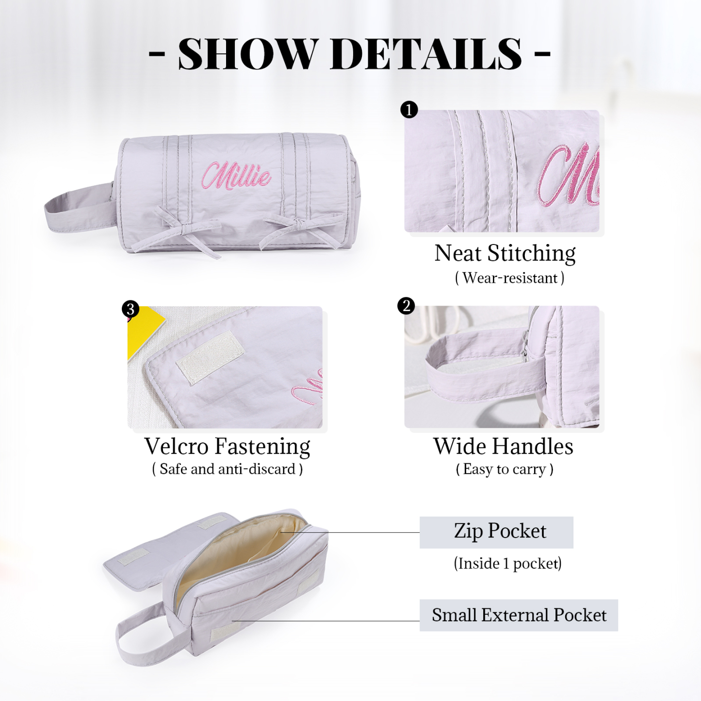 1 Name Personalized Pencil Case for Kids - Back to School Gift | Lorajewel