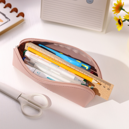 1 Name Personalized Pencil Case for Girls & Boys – PU Leather with Custom Embroidery | Lorajewel